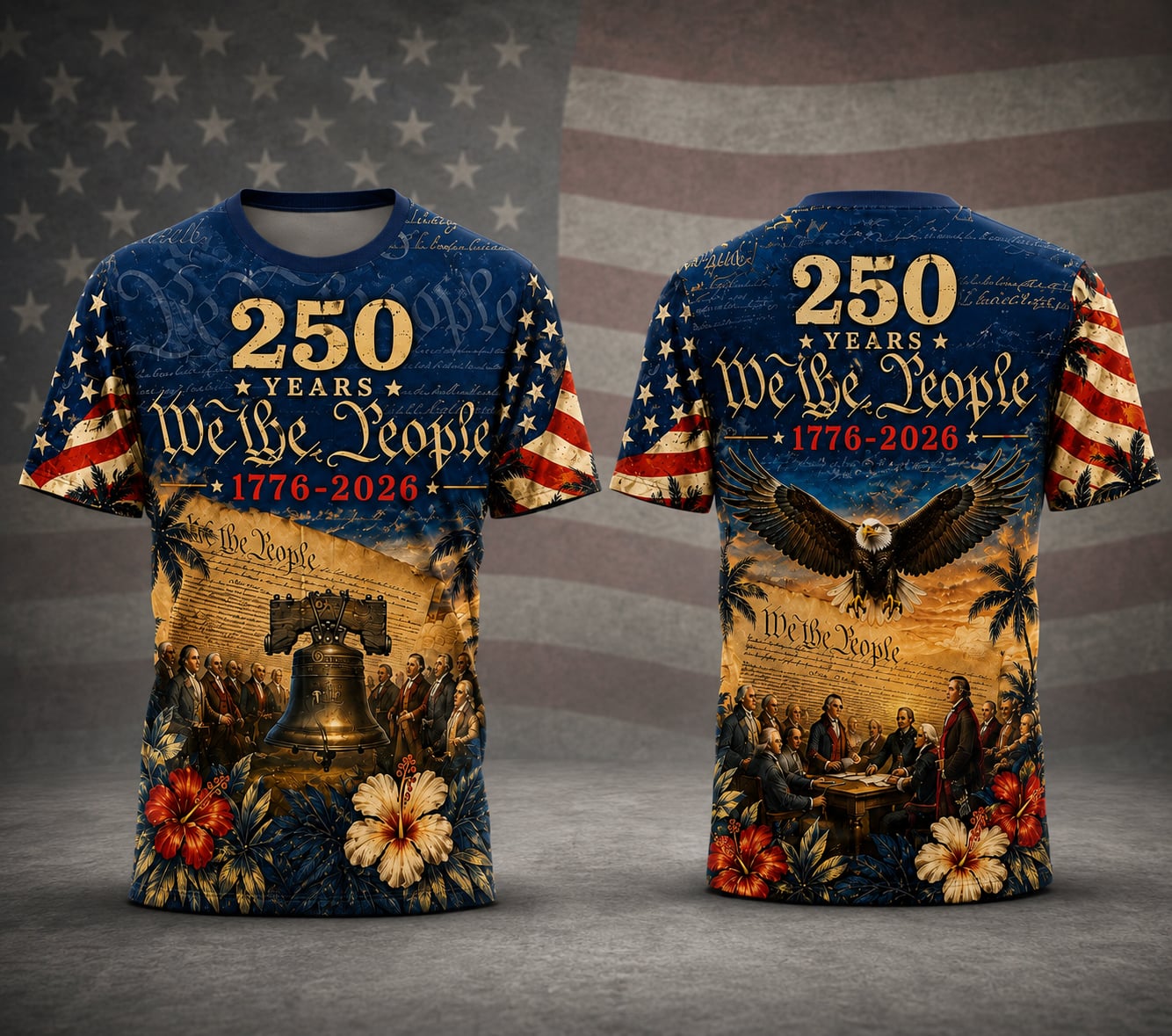 America 250th Anniversary T-shirt, USA 1776 to 2026 Patriotic Shirt, 4th of July Tee