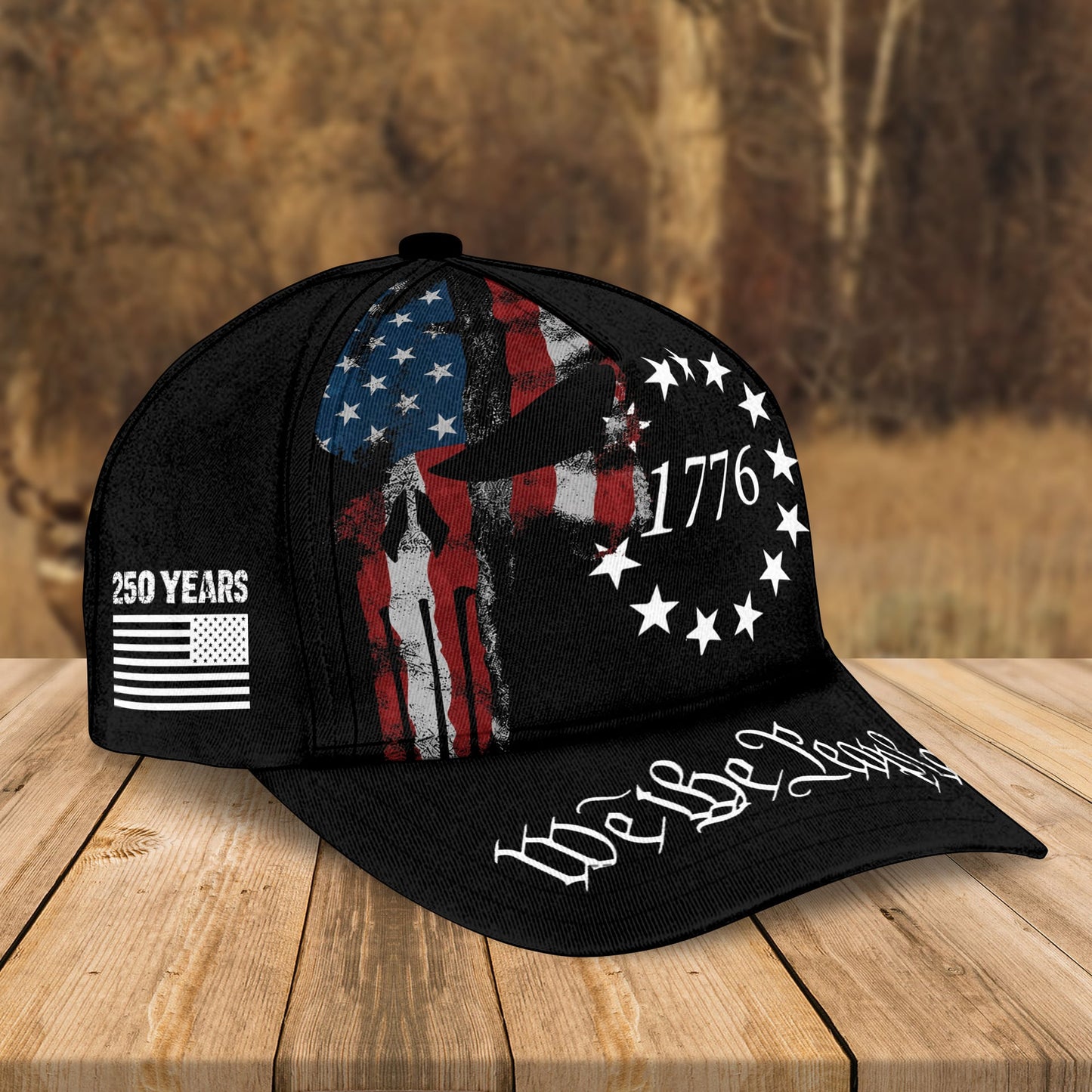 Patriot Skull American Flag Jacket Bomber / Combo