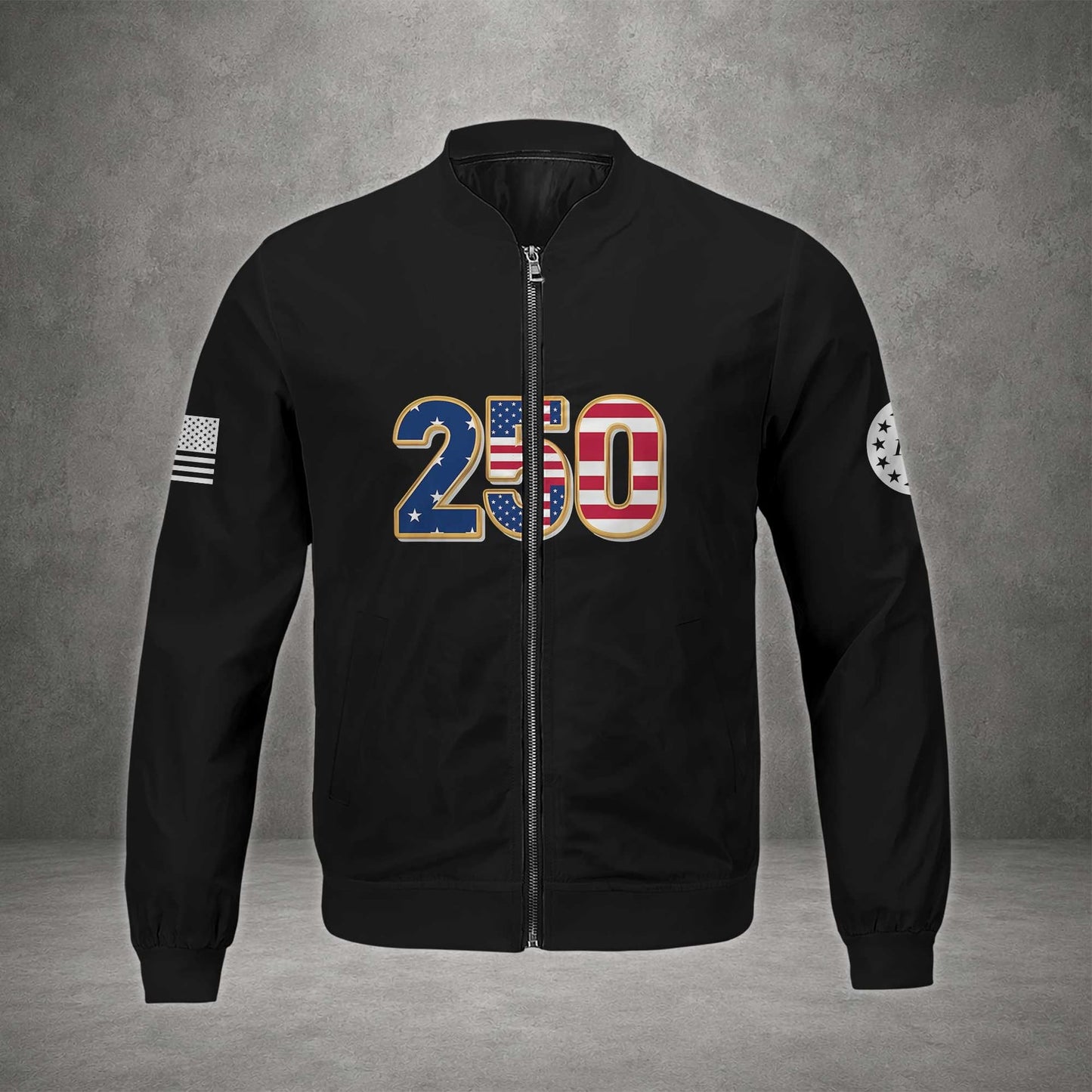 America 250 Varsity USA Patriotic Letterman 1776 2026 Jacket Bomber / Combo