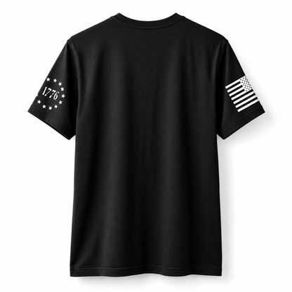 USA Flag 4th July American Tshirt, Red White Blue Star Patriotic TShirt