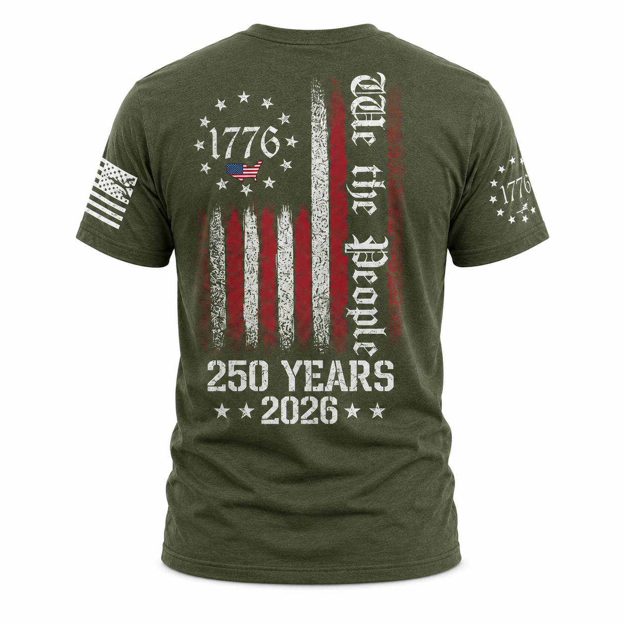 We The People Shirt, 250th Anniversary USA, 1776 To 2026 Patriotic Apparel