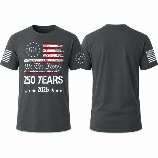 America 250 Shirt, We The People 2026 Patriotic Tee