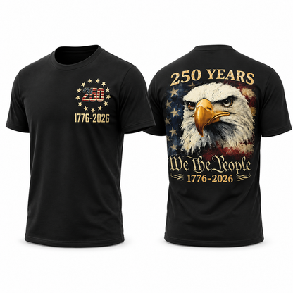 1776 2026 Patriotic Shirt, America 250th Anniversary Tee, USA 4th of July Tee