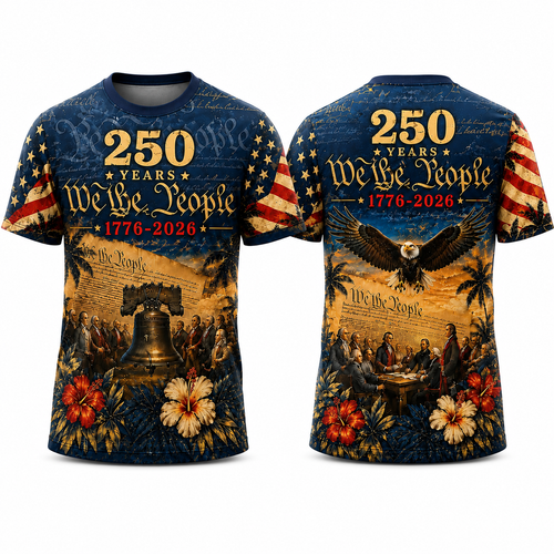 America 250th Anniversary T-shirt, USA 1776 to 2026 Patriotic Shirt, 4th of July Tee