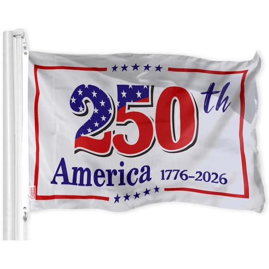United States 250th Anniversary Flag, Patriotic 1776-2026 Eagle House Flag