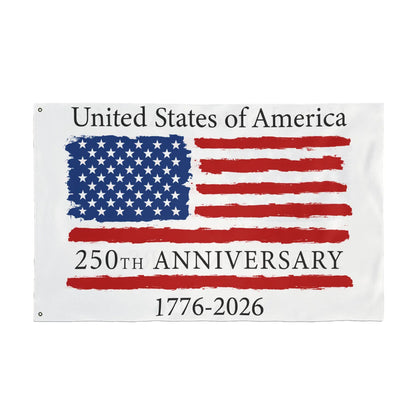 United States 250th Anniversary Flag, Patriotic 1776-2026 Eagle House Flag