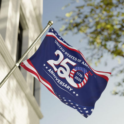 250th Anniversary American Flag, Double Sided Patriotic Independence Flag