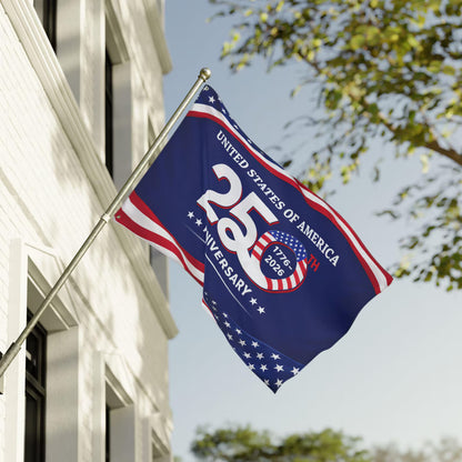 250th Anniversary American Flag, Double Sided Patriotic Independence Flag